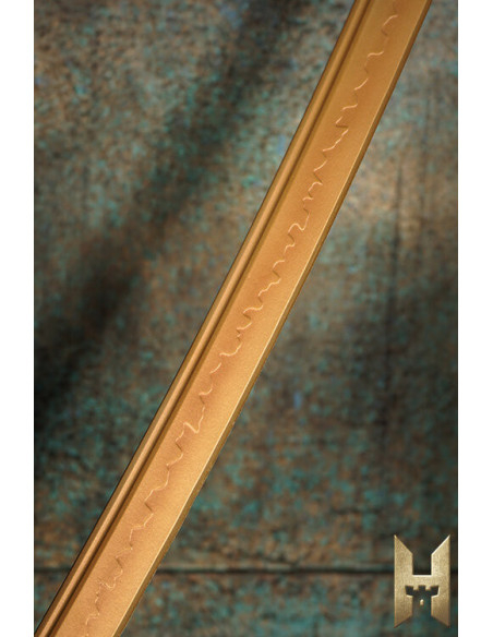 Katana Ryugan pour LARP modèle Gold
