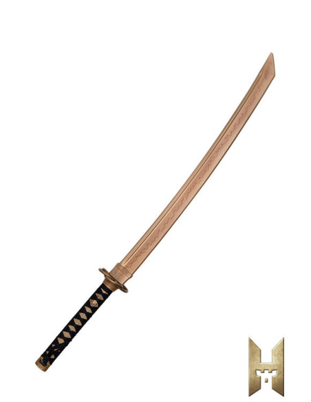 Katana Ryugan pour LARP modèle Gold