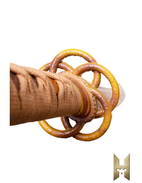 Katana Ryugan pour LARP modèle Citrine