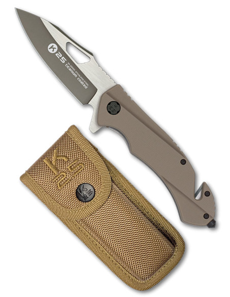Couteau de sauvetage tactique K25...