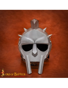 Casque romain de Gladiateur Maximus avec piques (calibre 18) 2