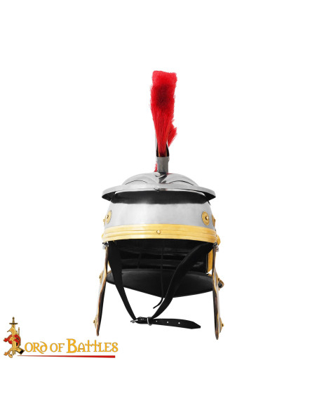 Casque de Centurion Romain avec crête...