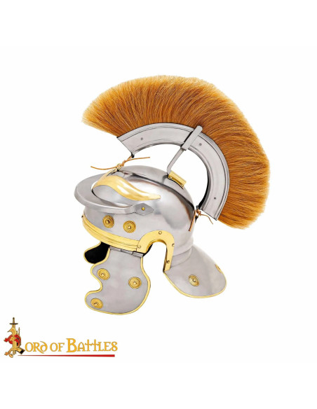 Casque de Centurion Romain avec crête...
