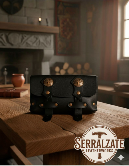 Sac médiéval arbre de vie avec double...