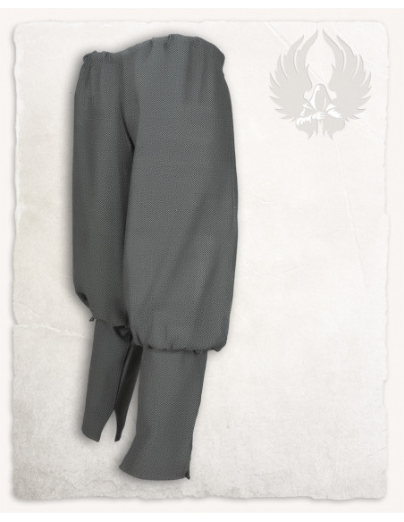 Pantalon médiéval modèle Ketill gris,...