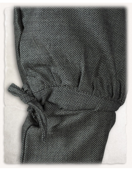 Pantalon médiéval modèle Ketill gris,...