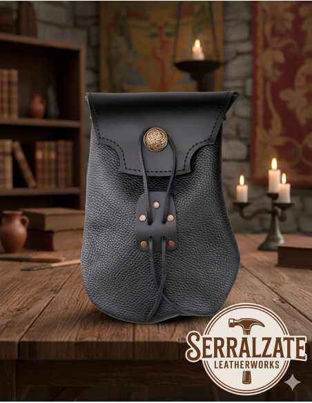 Sac guerrier nœuds celtiques - Noir