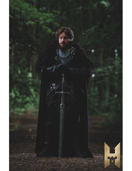 Épée Impériale longue finition acier...