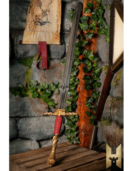 Épée impériale longue finition dorée...