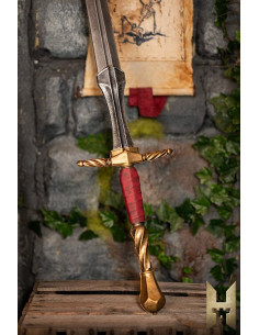 Épée impériale longue finition dorée pour LARP (120 cm.) 2
