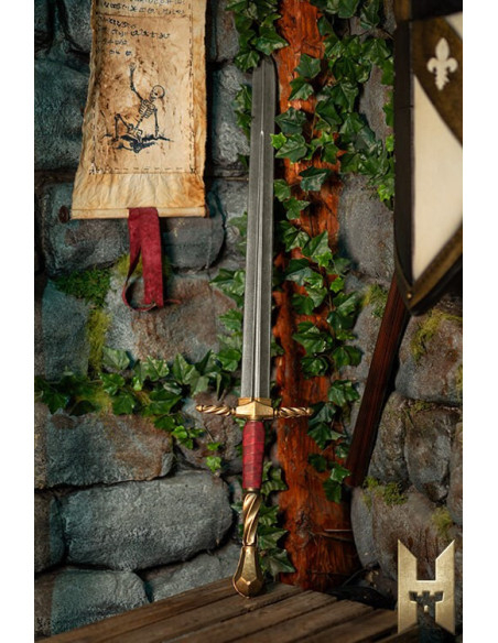 Épée Impériale courte finition dorée...