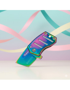 Mini couteau Albainox modèle Rainbow, tanto (7,8 cm.)