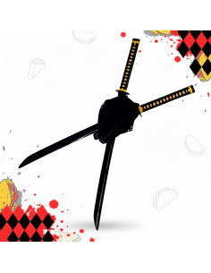 Set de 2 katanas avec tahalí pour dos Deadpool, Marvel