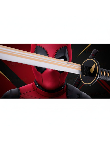 Set de 2 katanas avec tahalí pour dos...