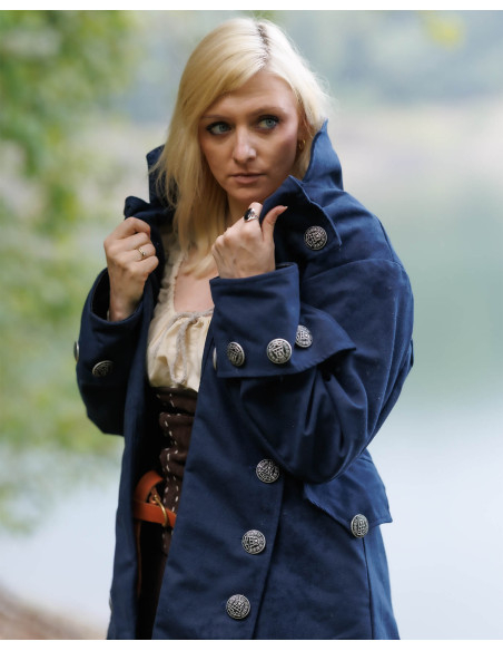 Manteau médiéval pirate modèle...