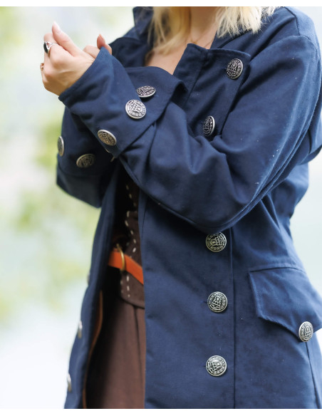 Manteau médiéval pirate modèle...