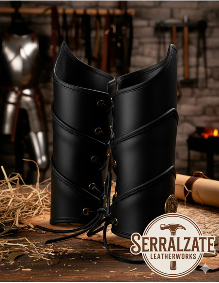 Bracelets médiévaux en cuir...