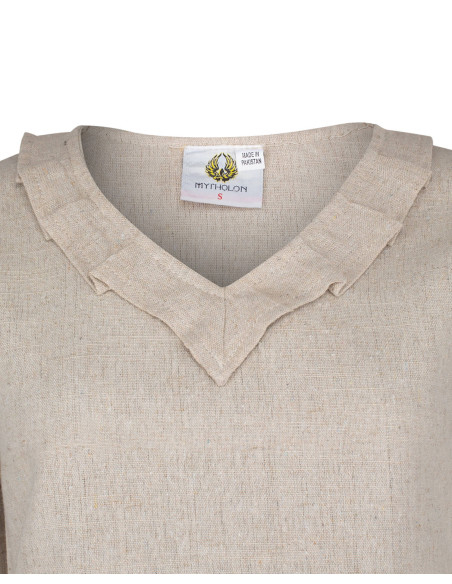 Blouse médiévale en coton modèle...
