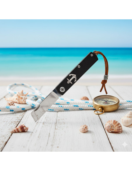 Couteau marin Albainox Ancre, pointe...