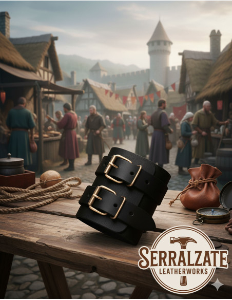 Bracelet médiéval ajustable pour...