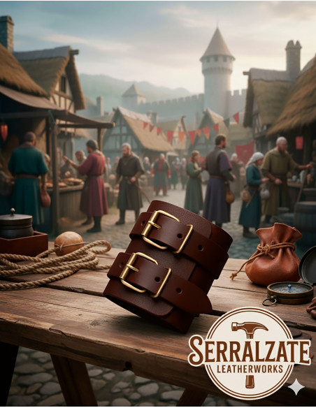 Bracelet médiéval ajustable pour...