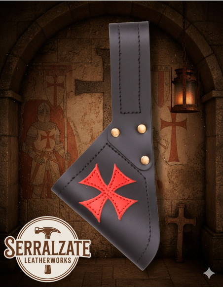 Tahalí médiéval en cuir pour épées...