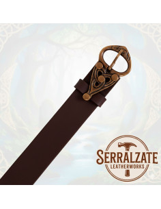 Ceinture Celtique nœud Perenne en marron foncé 2