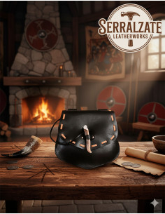 Sac à dos viking à corne de Gjallarhorn pour ceinture,...