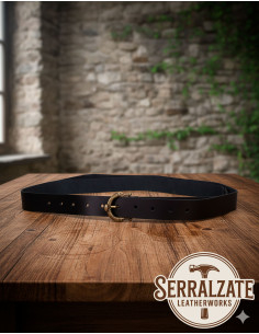 Ceinture médiévale Carolus serpent- Noir 2