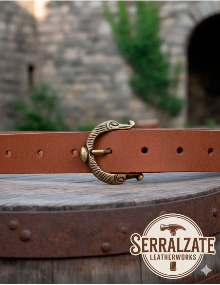 Ceinture médiévale Carolus serpent -...