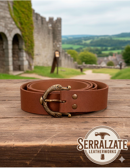 Ceinture médiévale Carolus serpent -...