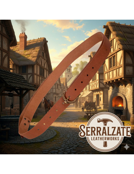 Ceinture médiévale Carolus serpent -...