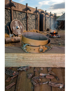 Ceinture Viking Hrothgar - Marron Clair