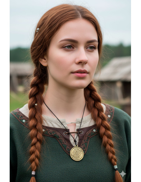 Pendentif Ailes Celtiques - Doré