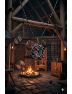 pendentif nordique arbre de vie