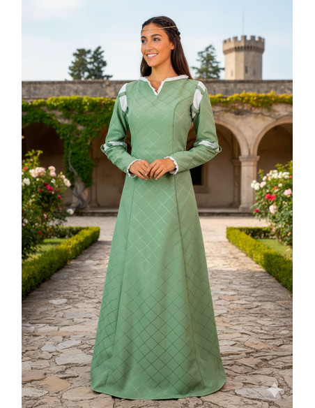 Robe médiévale Mérida - Vert