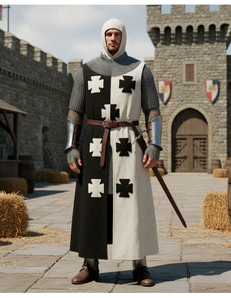 Tunique en lin croisé