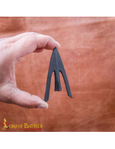 Set de 3 pointes de flèche modèle queue d'hirondelle (8,5...