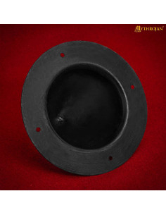 Boss médiéval pour bouclier germanique, acier forgé... 2