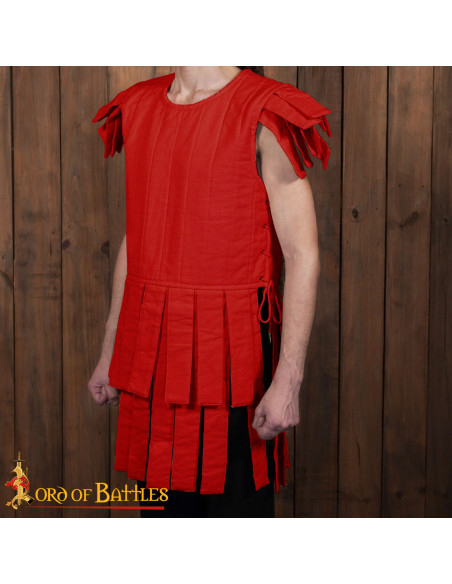 Gilet romain rembourré en coton,...