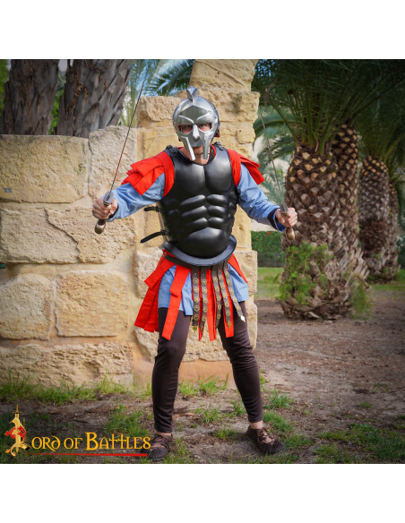 Gilet romain rembourré en coton,...