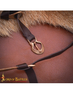 Boucle médiévale petite en bronze pour ceinture 2