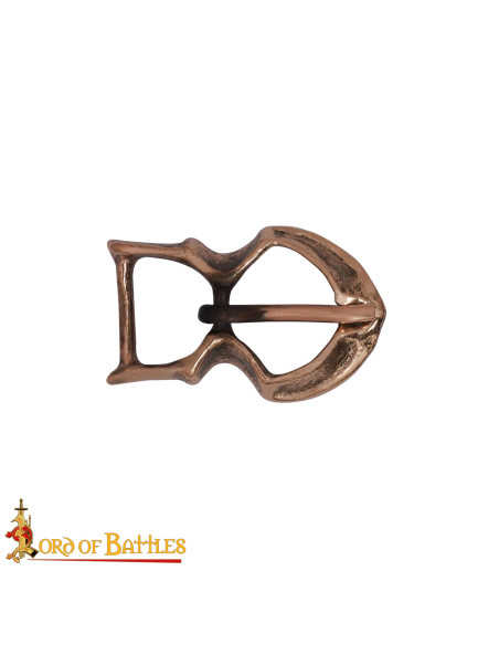 Petite boucle médiévale en bronze...