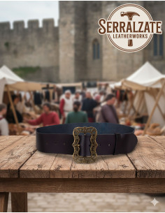 Ceinture médiévale Lux - Noir 2