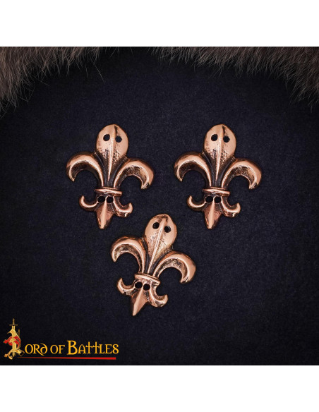 Ensemble de 3 ornements médiévaux en...