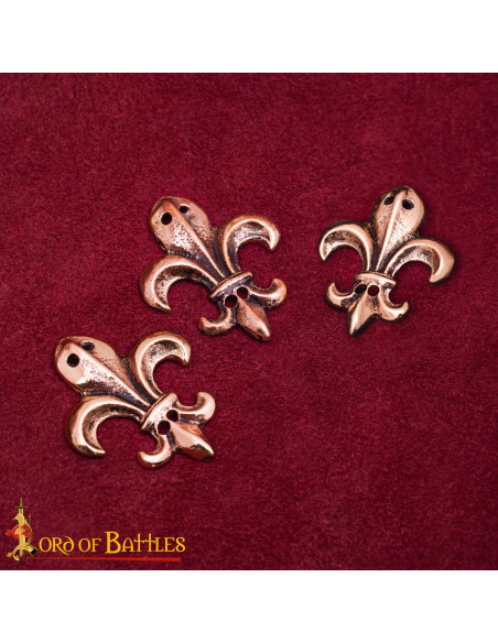 Ensemble de 3 ornements médiévaux en...