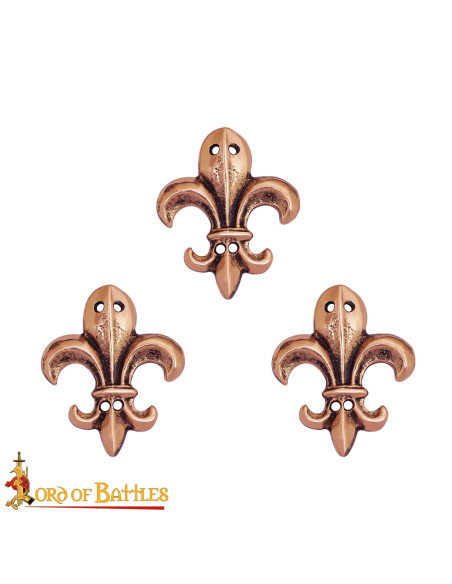 Ensemble de 3 ornements médiévaux en...