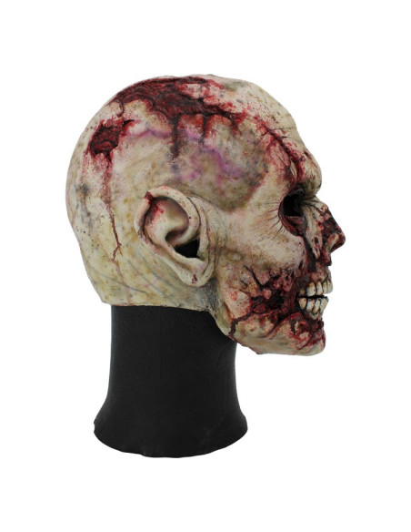 Masque visage coupe zombie