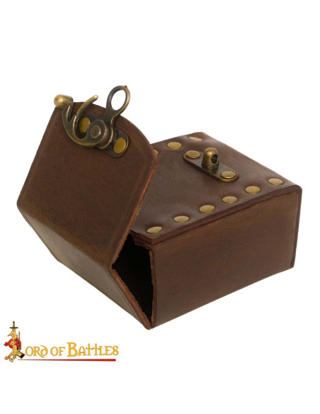 Petite pochette en cuir pour...