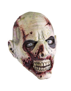 Masque visage coupe zombie